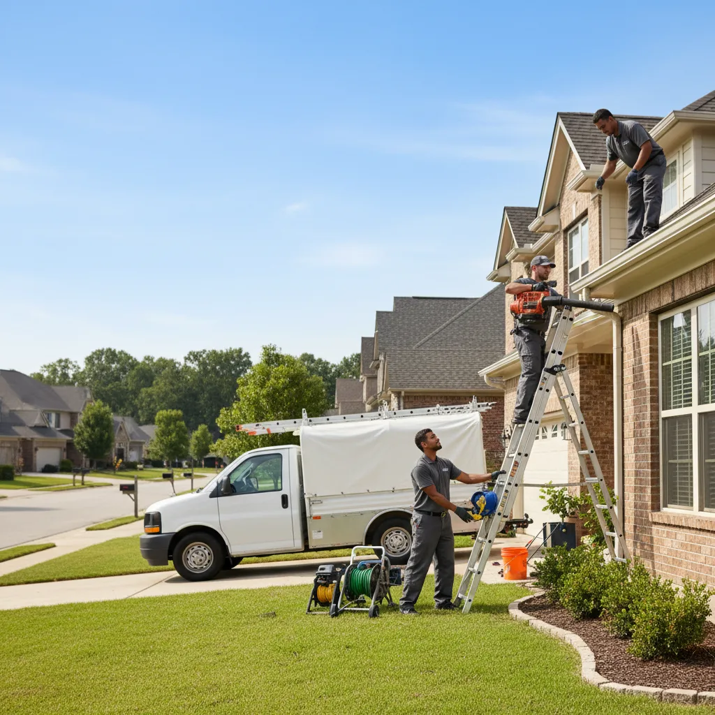 Home Gutter Service in Honey Grove, TX near me